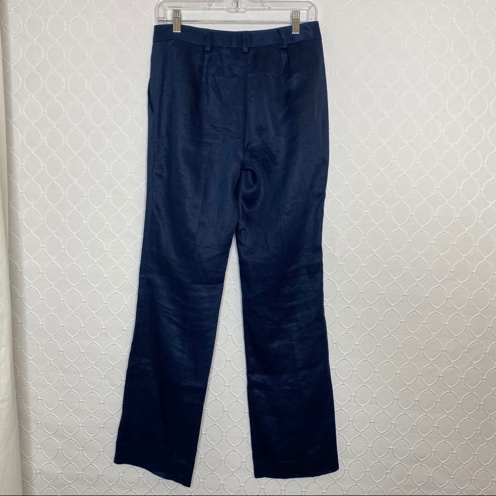 Brooks Brothers Caroline Fit Linen Pants size 2 - Picture 3 of 5